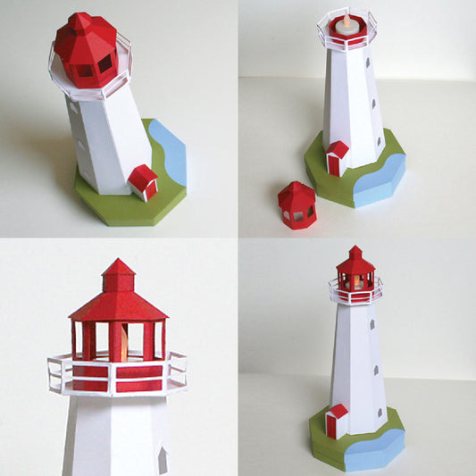 Lighthouse gift box/ tea light holder