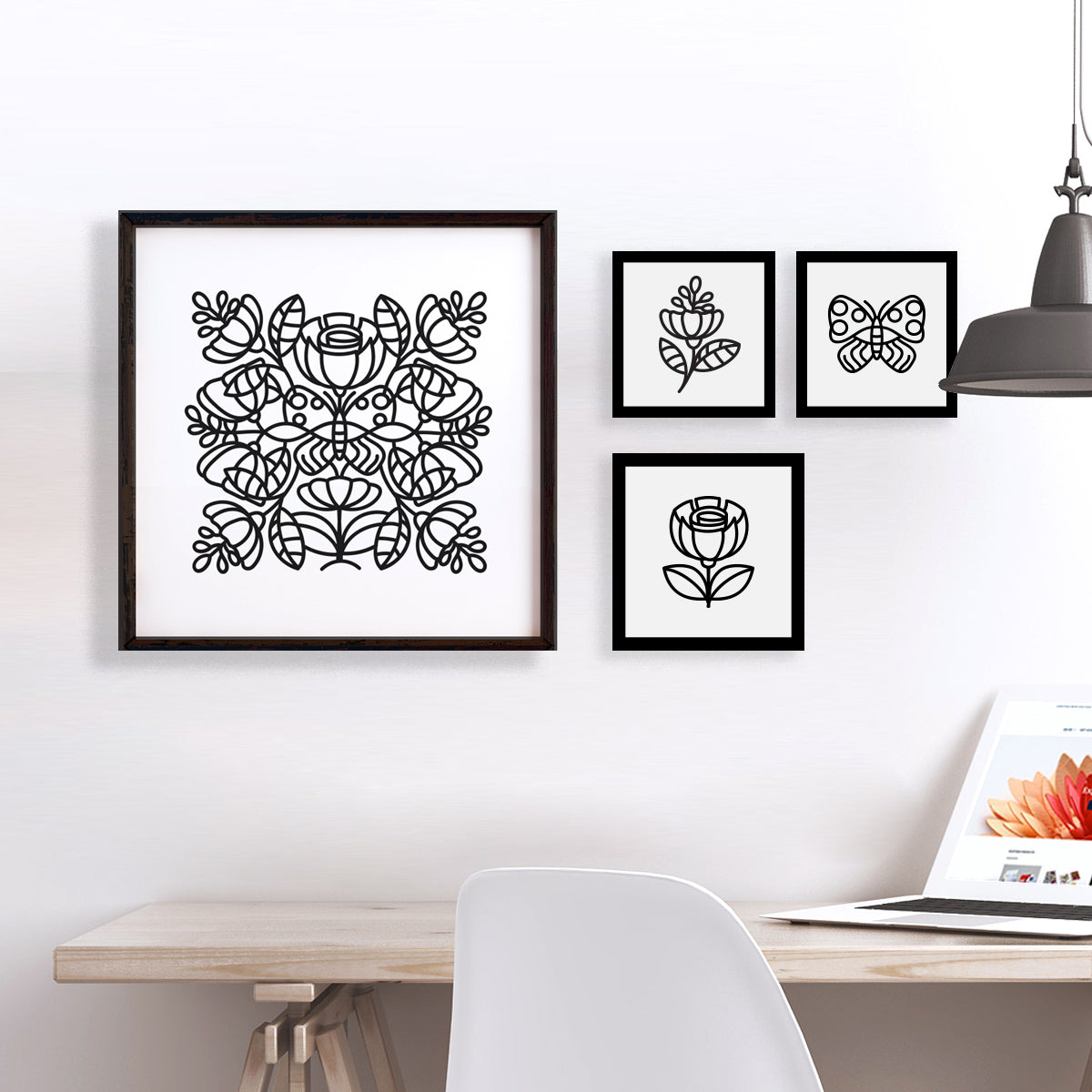 Garden Symmetry wall art