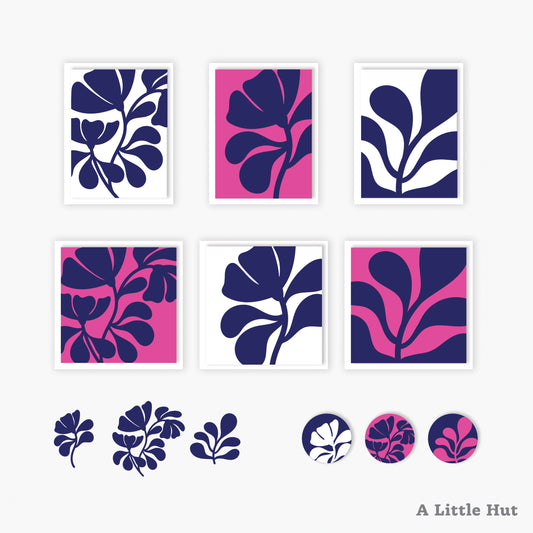 Isabella card and wall art set