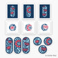 Madeline cards and bookmarks set