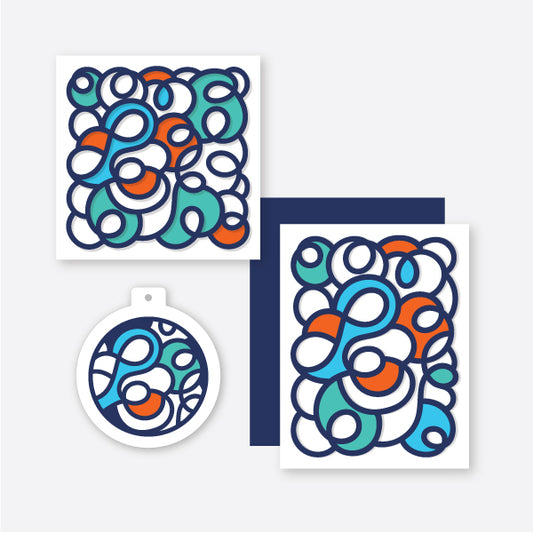 Squiggles card set