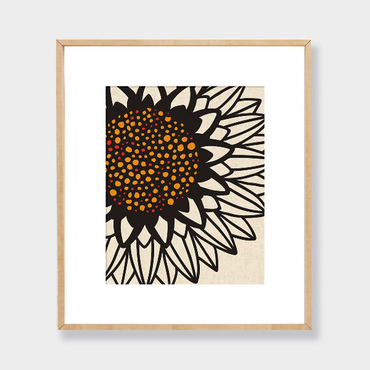 Sunflower wall art
